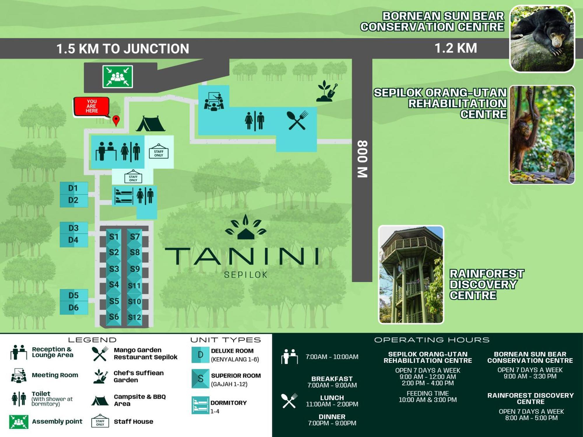 Tanini Sepilok Formerly Known As Nature Lodge Sepilok Exterior foto
